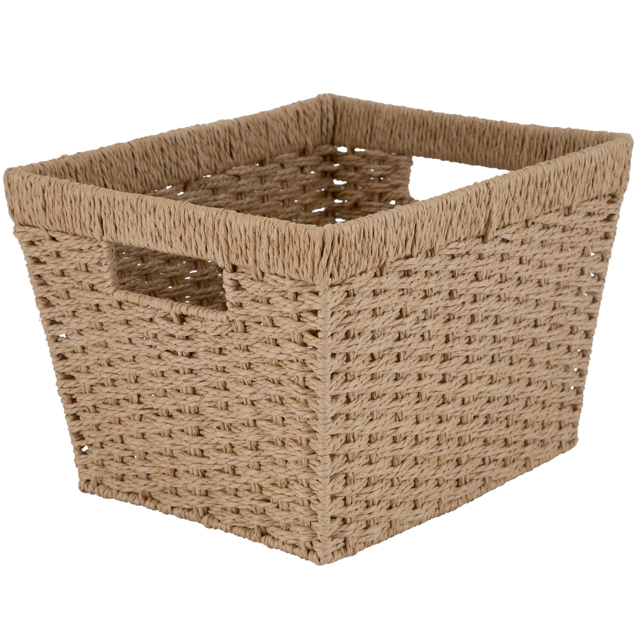 Simplify Large Dutch Weave Storage Basket
